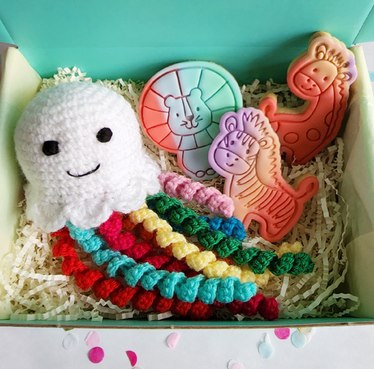 Crochet Octopus Gift Box