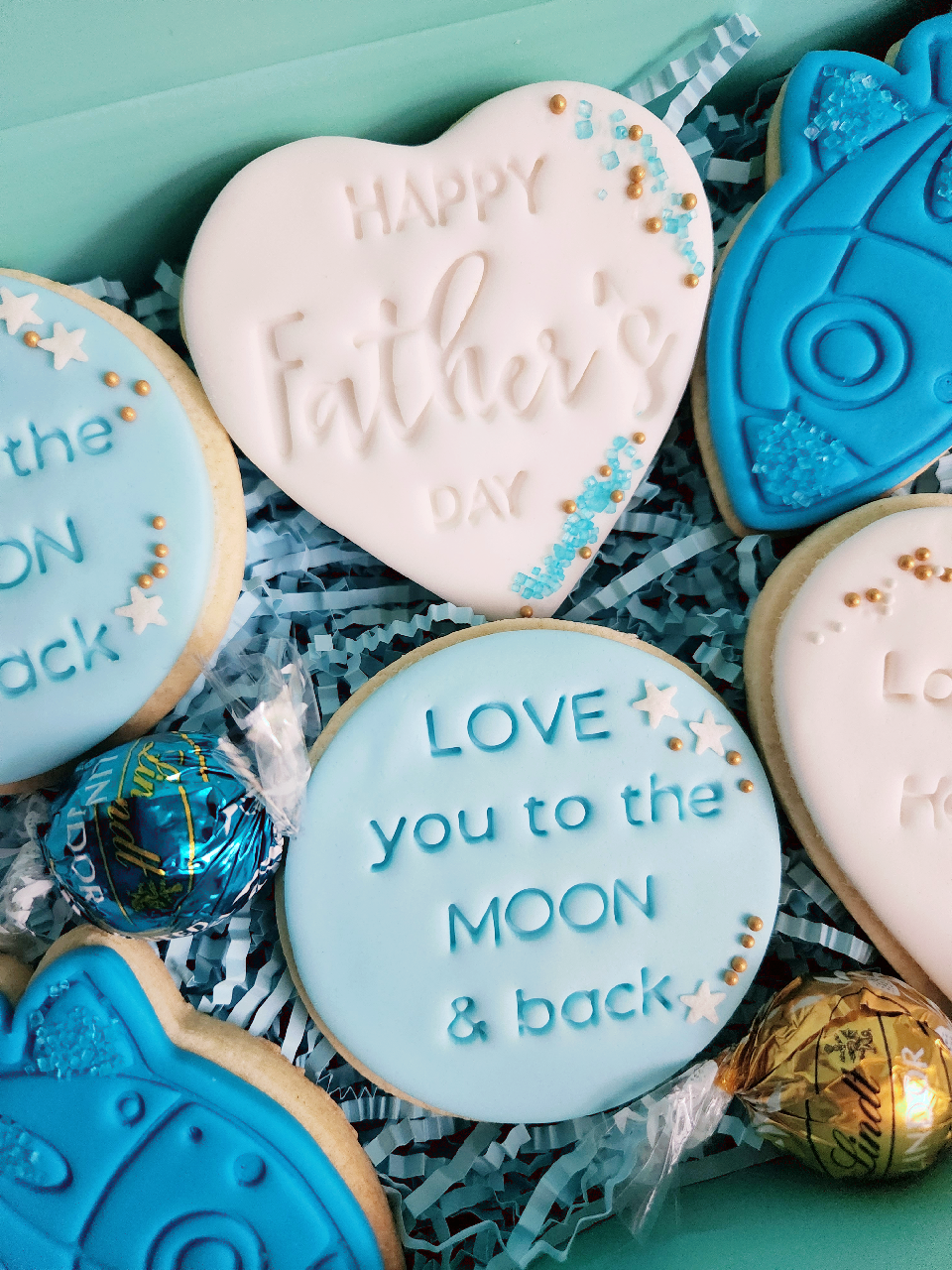 Fathers Day Cookie Gift Box