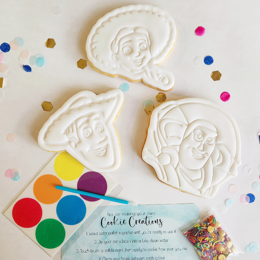 Paint Your Own Cookies: Toy Story Theme