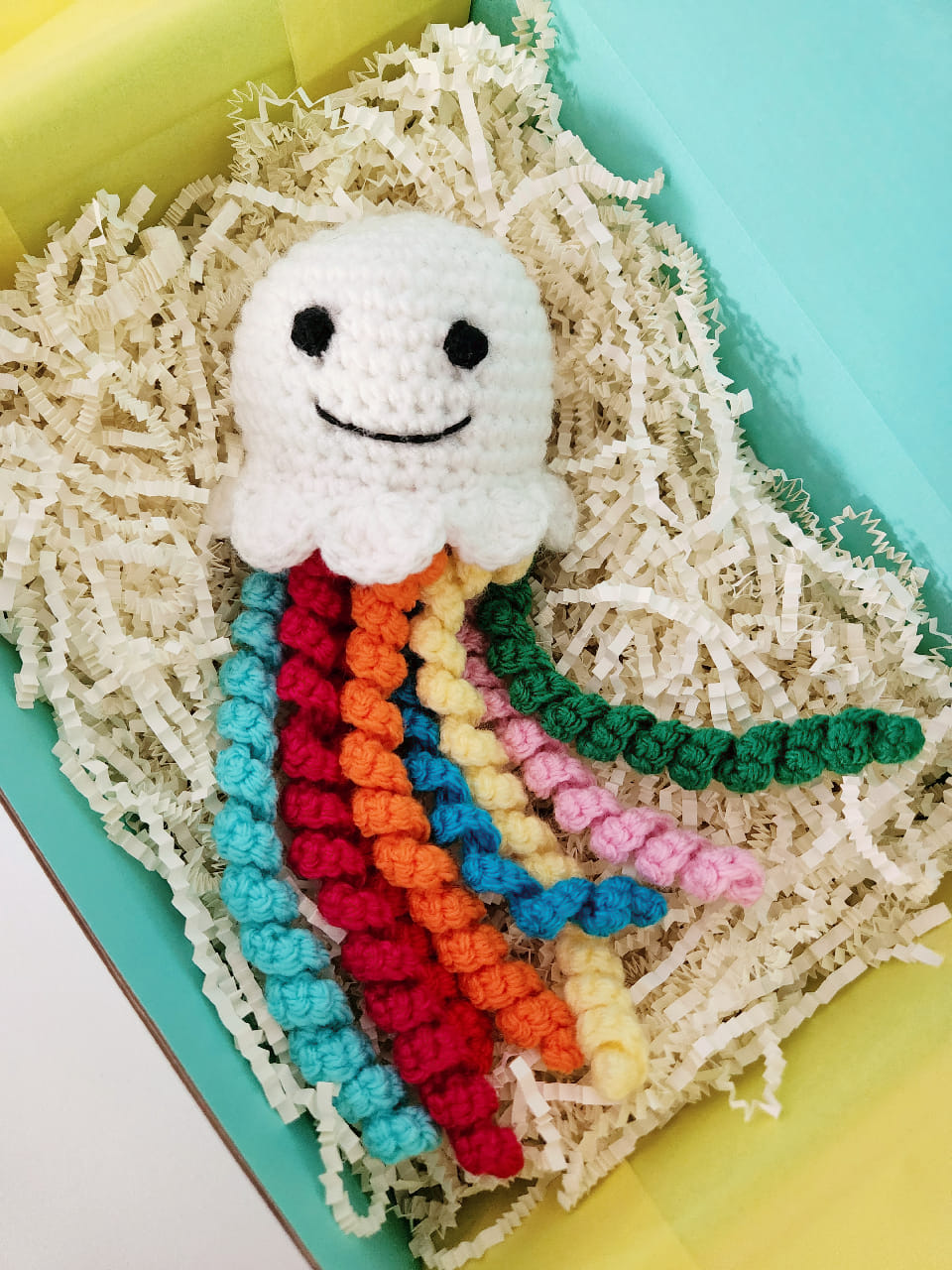 Crochet Octopus Gift Box